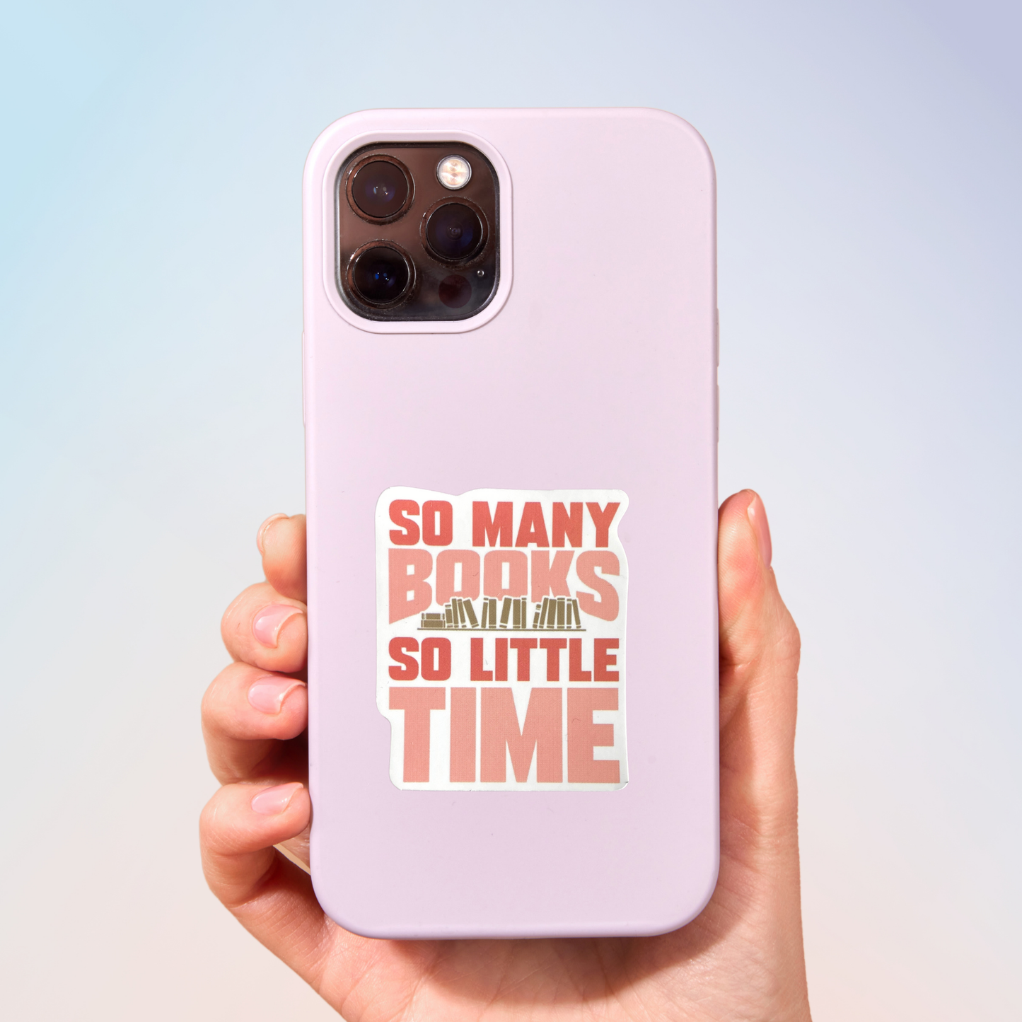 So Many Books So Little Time Sticker