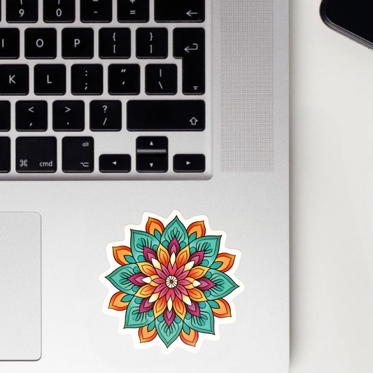 Circle Verse Mandala Sticker