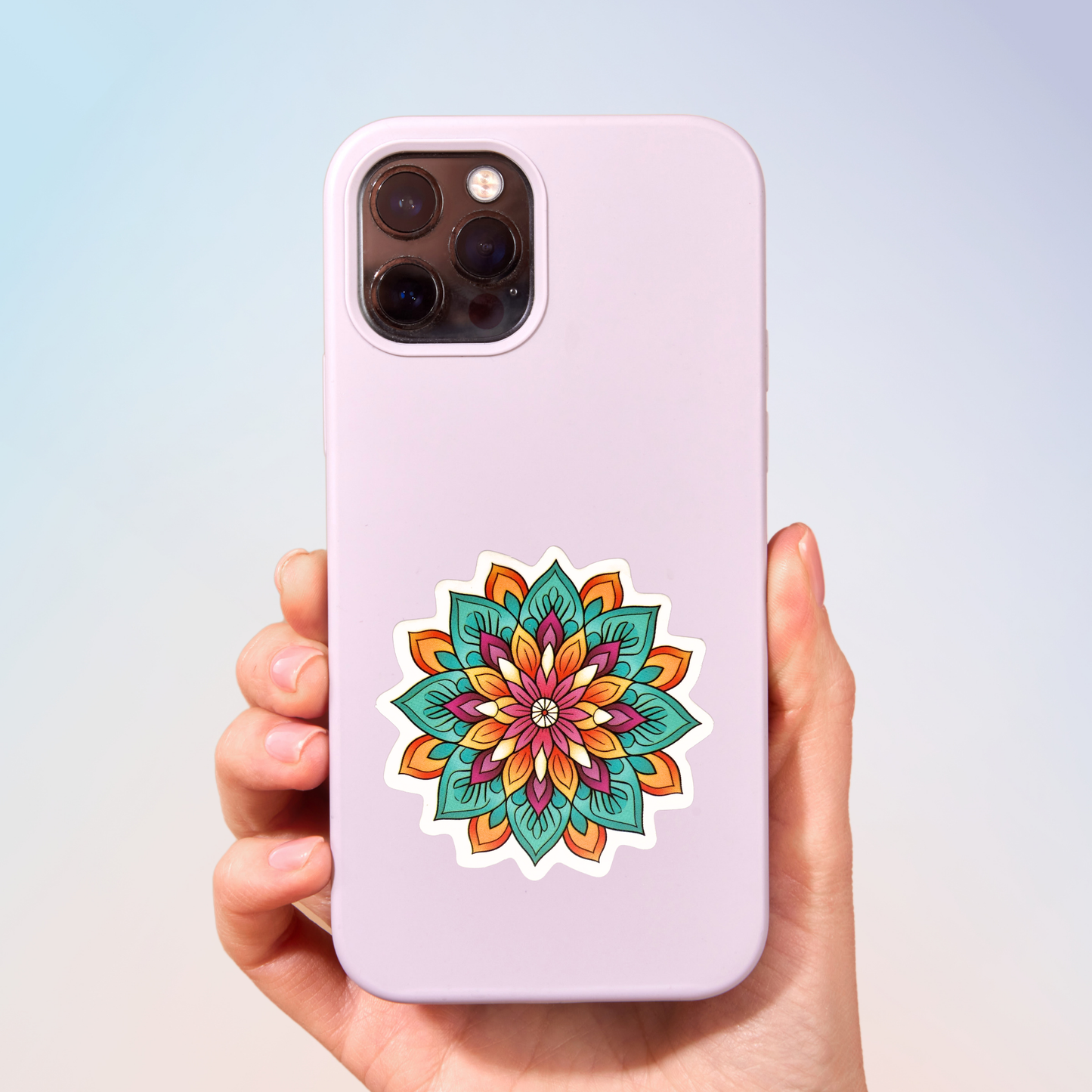 Circle Verse Mandala Sticker
