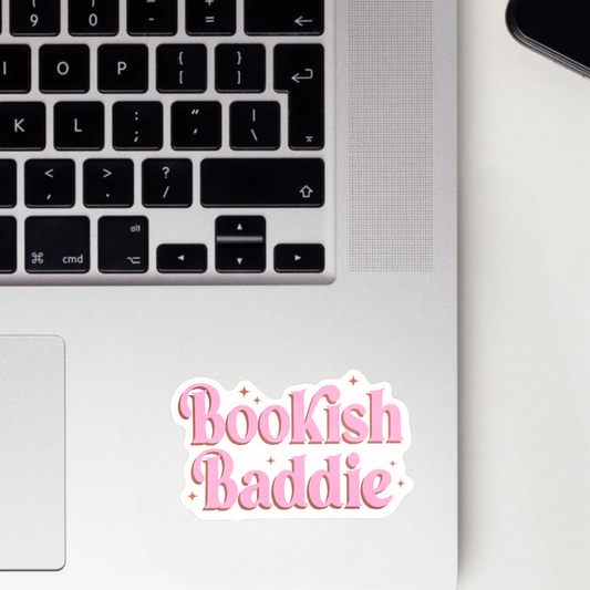Bookish Baddie Sticker