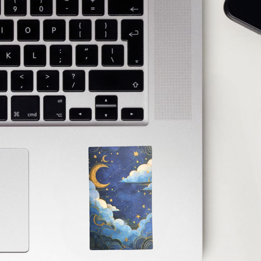 Moon Struck Sticker