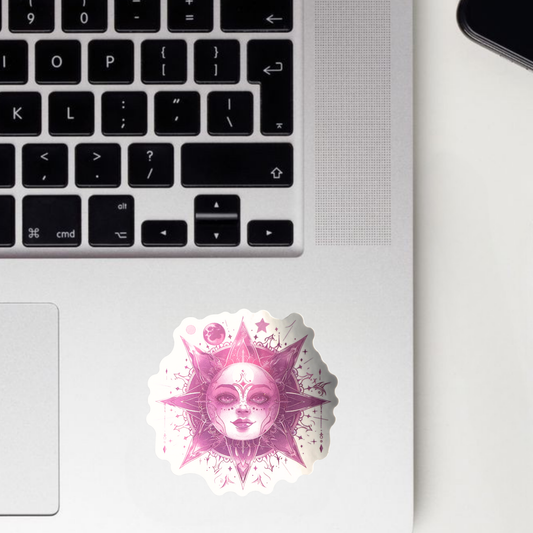 Pink Cosmos Sticker
