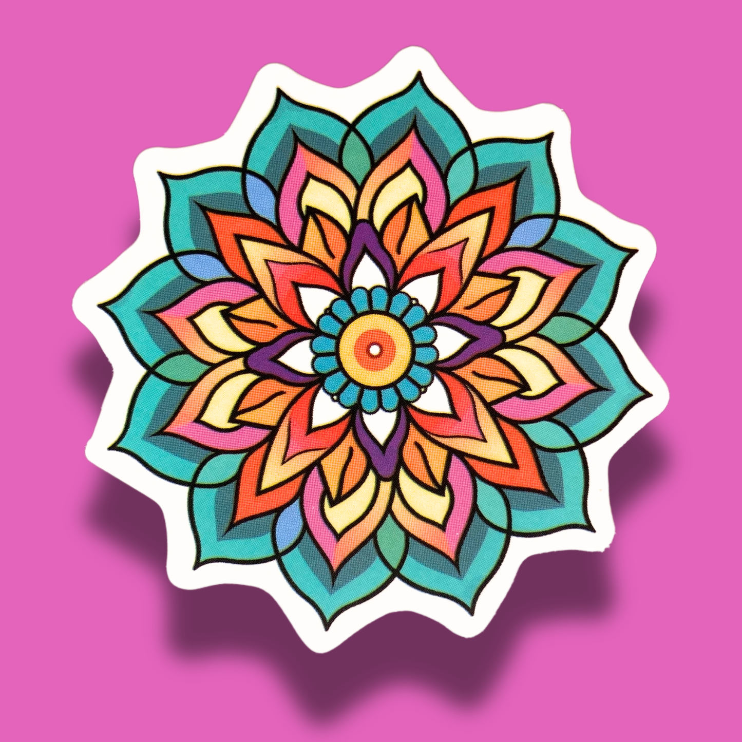 Mandala Charm Sticker