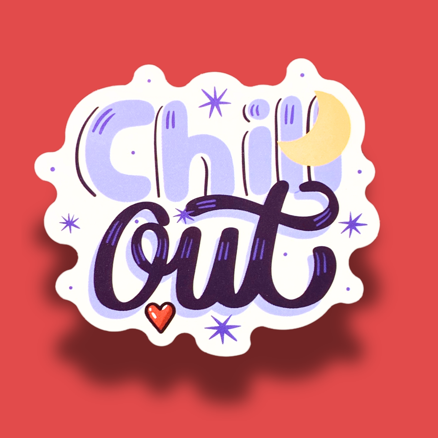 Chill Out Sticker
