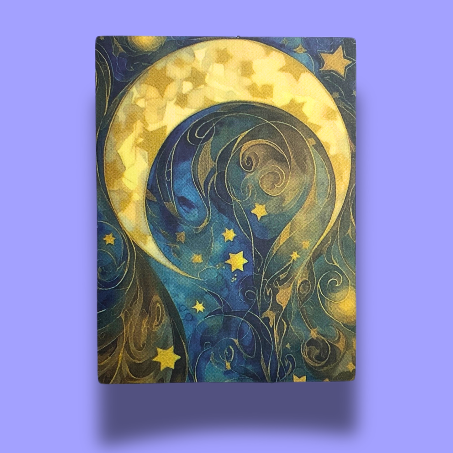 Golden Glow Sticker