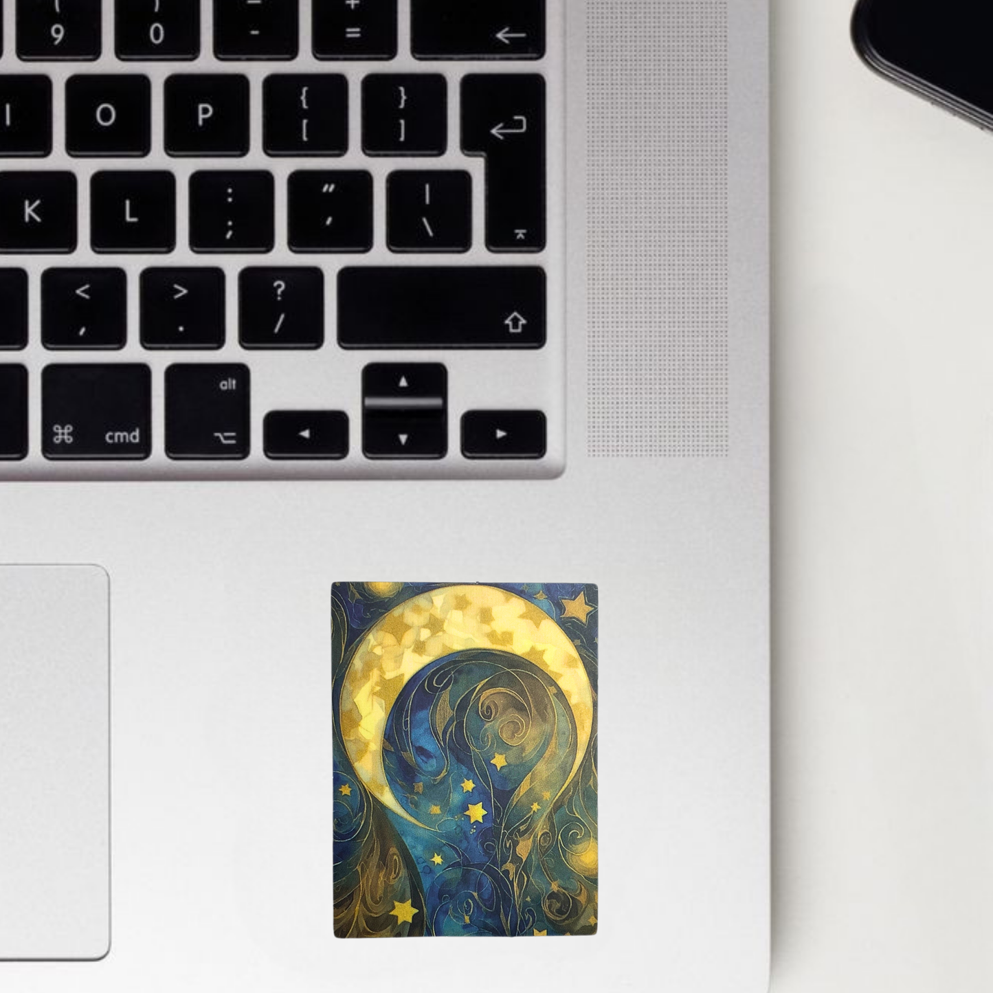 Golden Glow Sticker