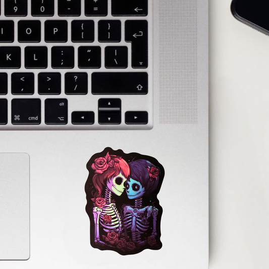 Skull Mates Sticker