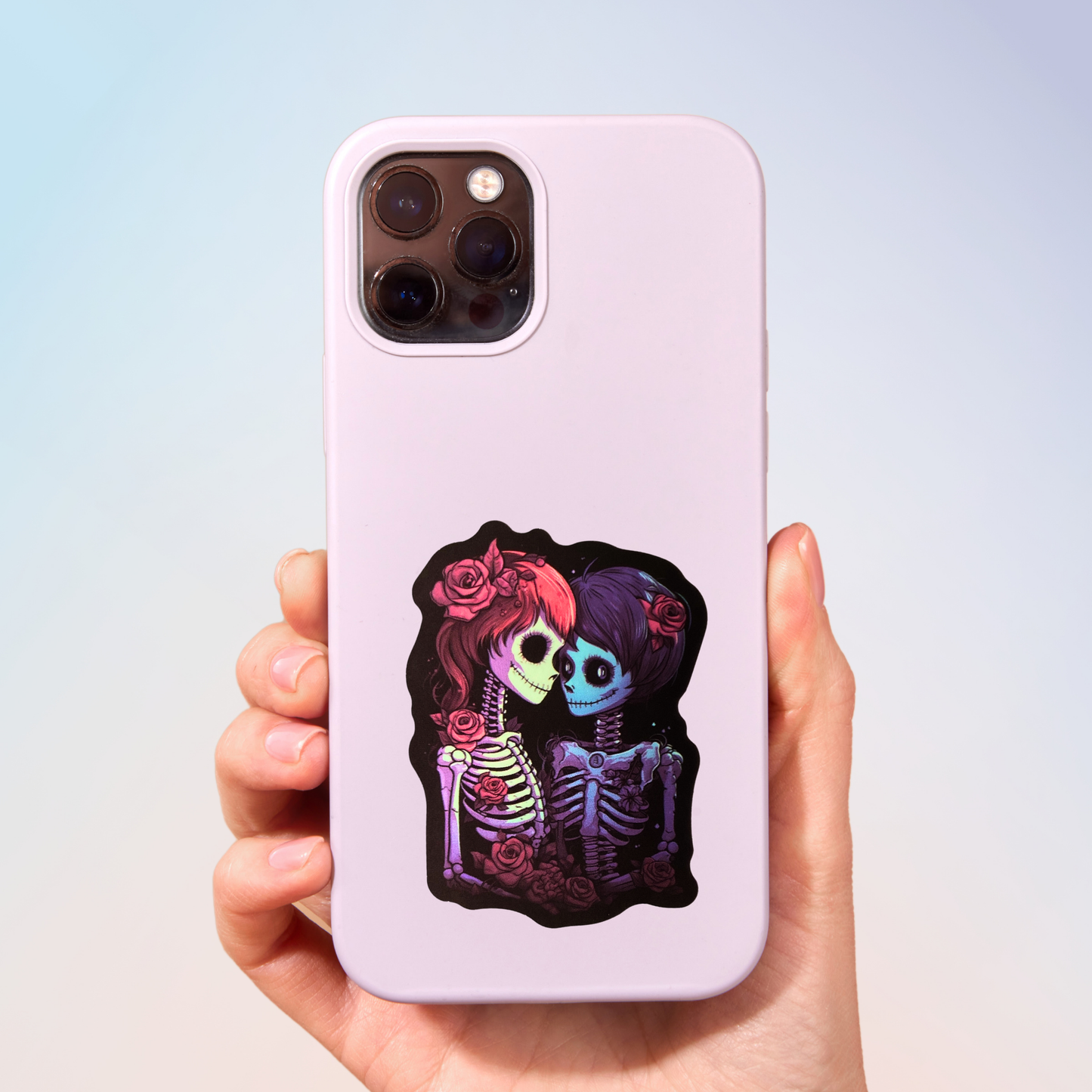 Skull Mates Sticker