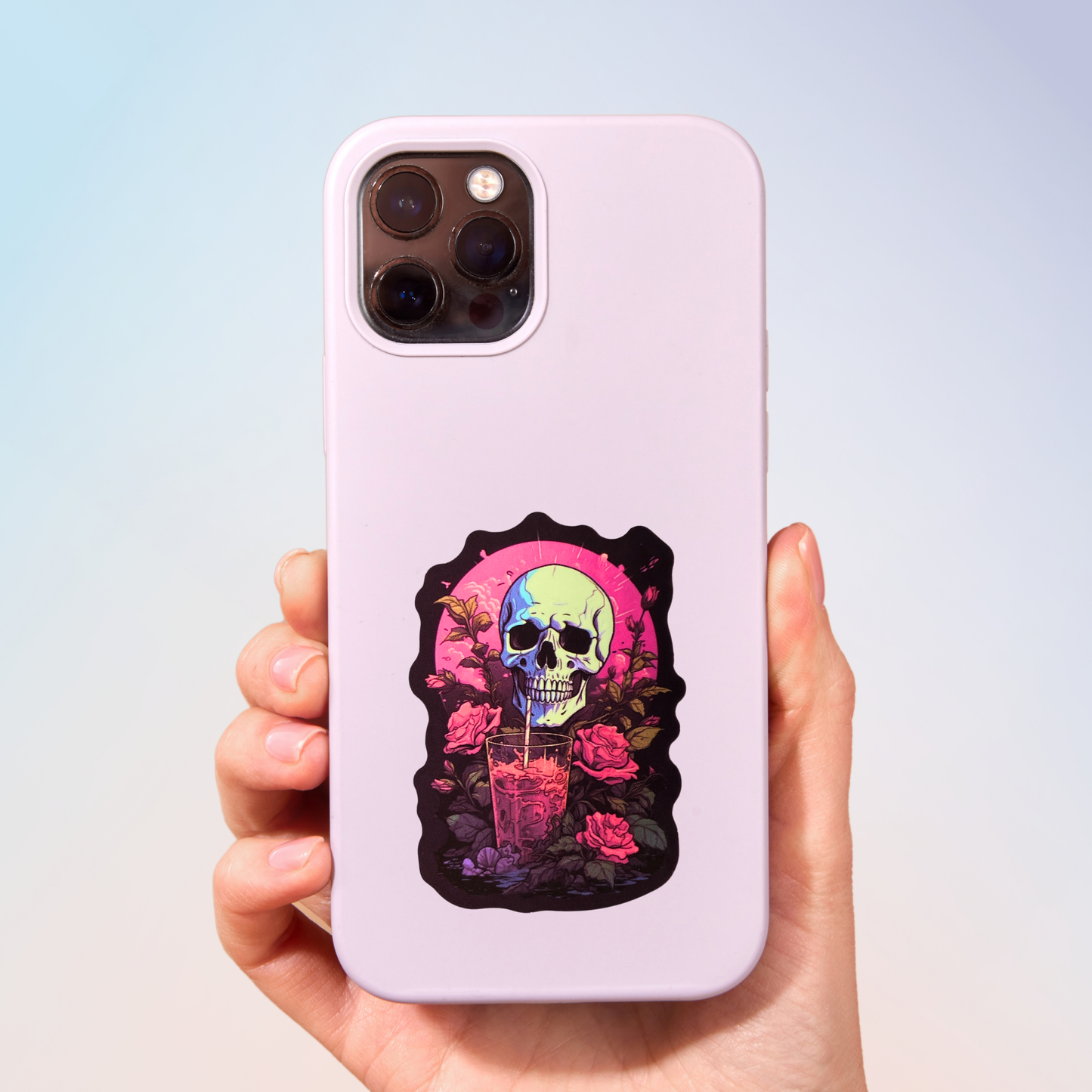 Rose Of Darkness Sticker