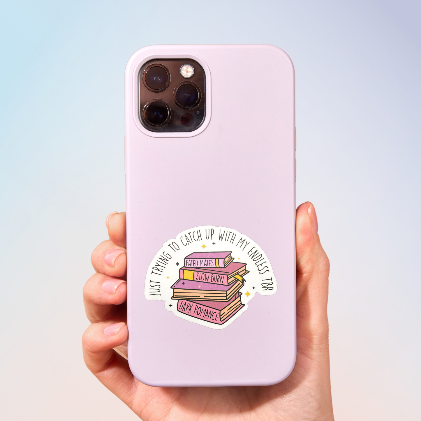 Trying To Catch Up With My Endless TBR Sticker