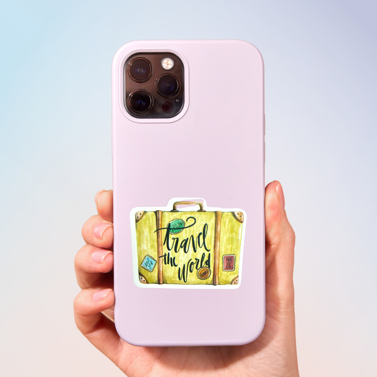 Travel The World Sticker