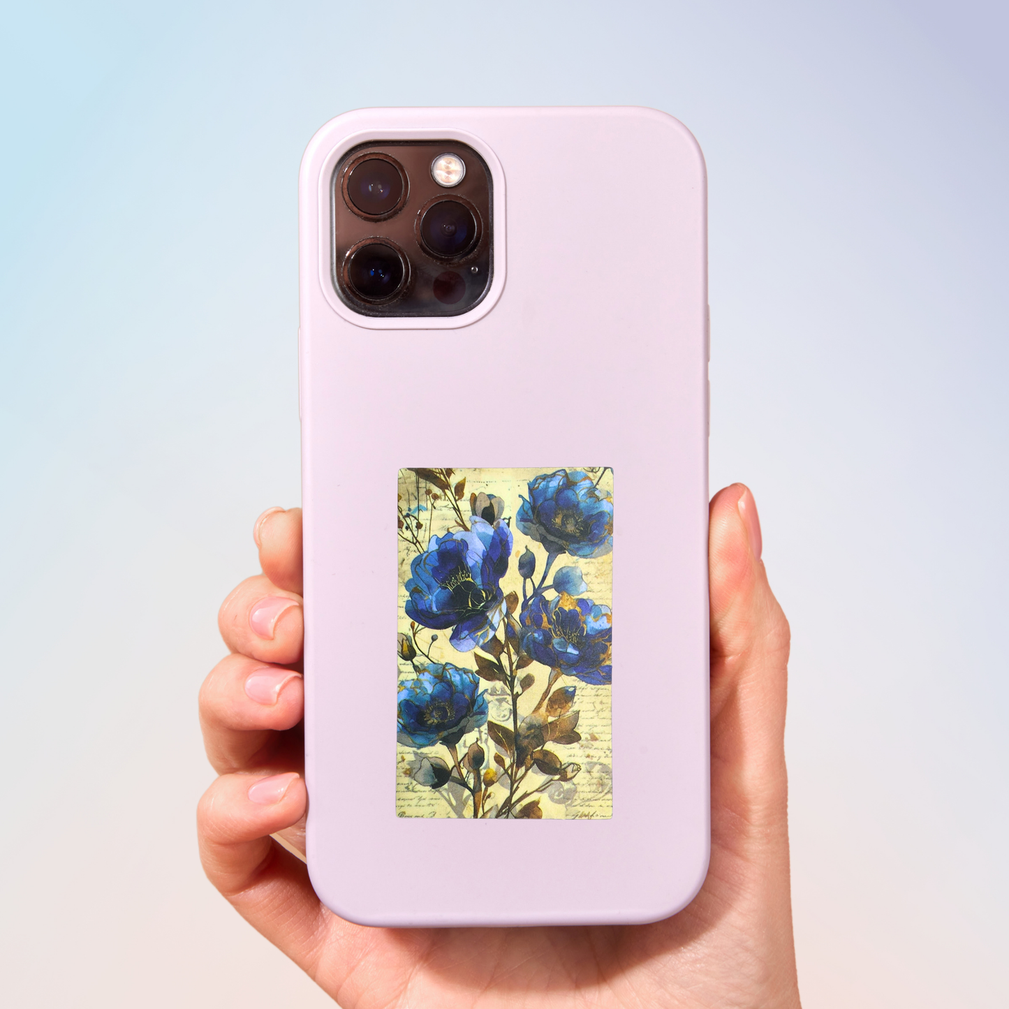 Sky Petal Sticker