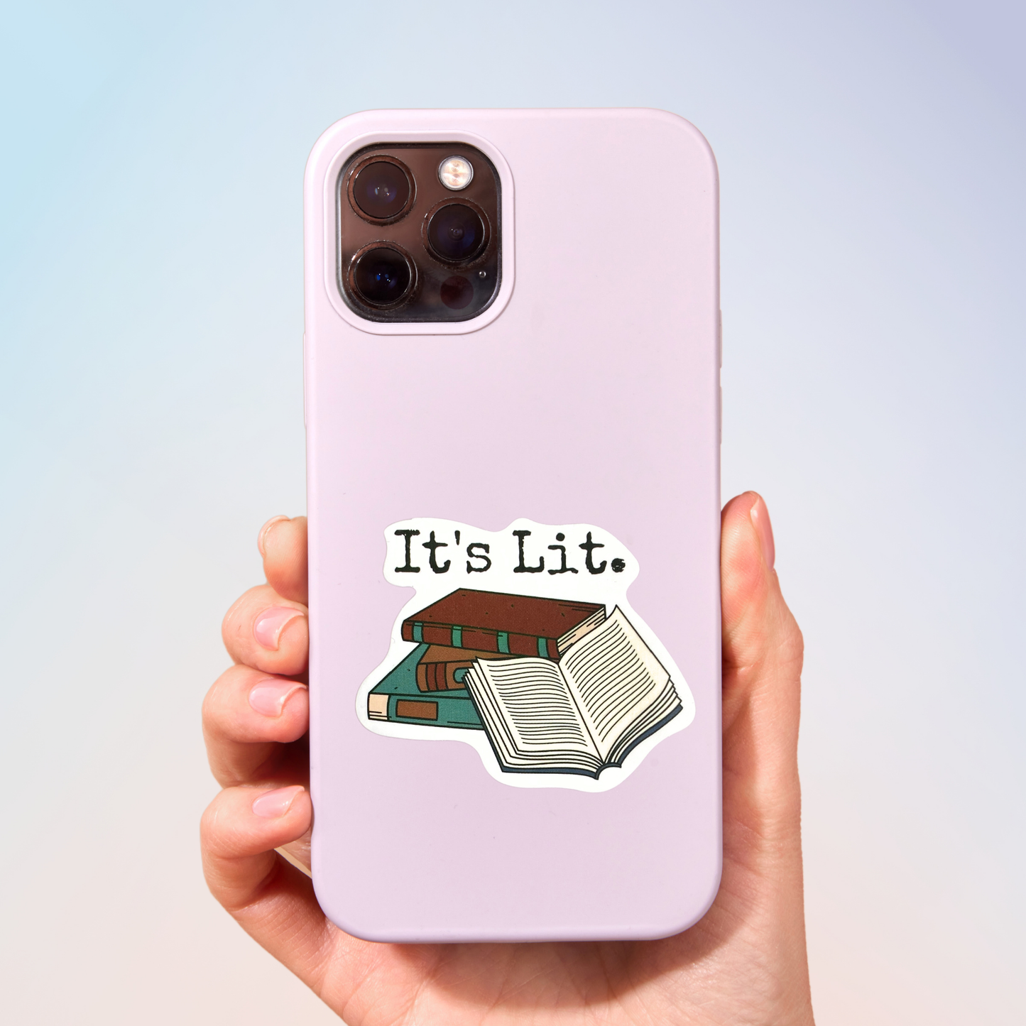 It's Lit Sticker