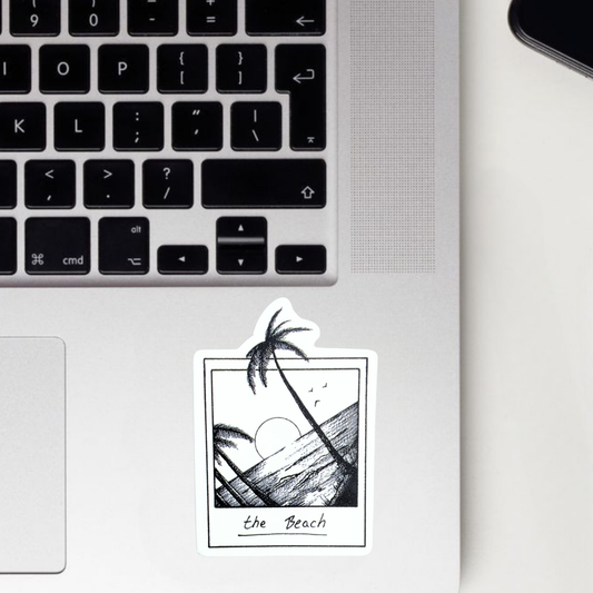 The Beach Sticker