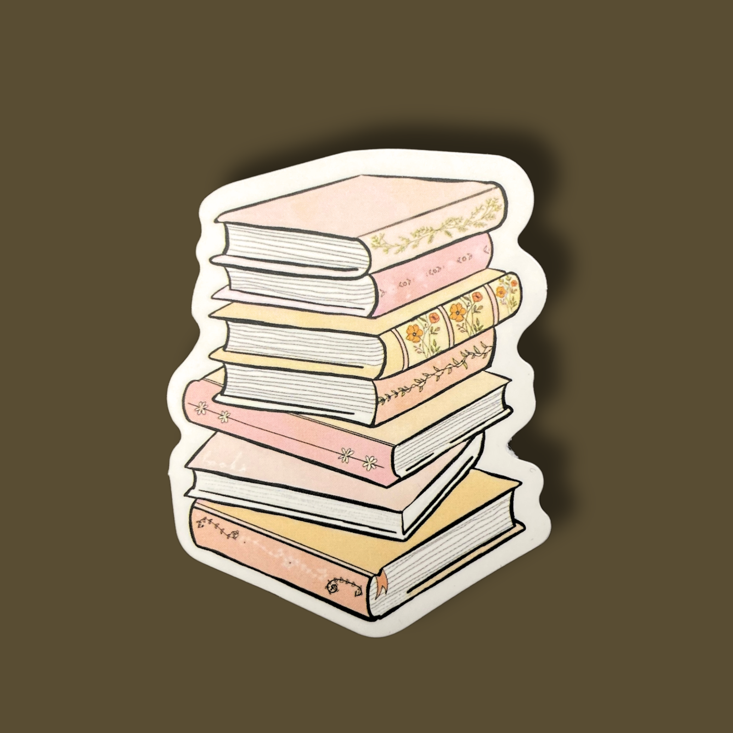 Bookworm Sticker