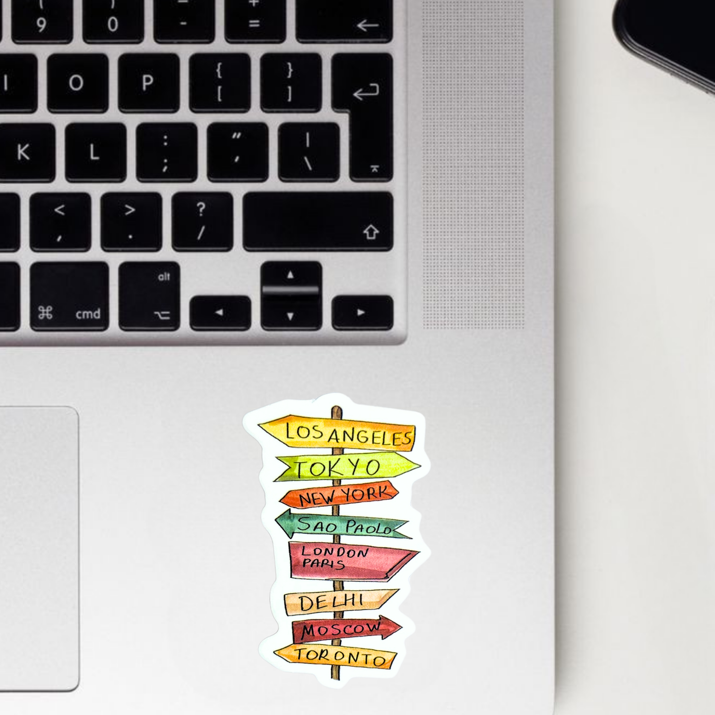 Globe Trotter Sticker