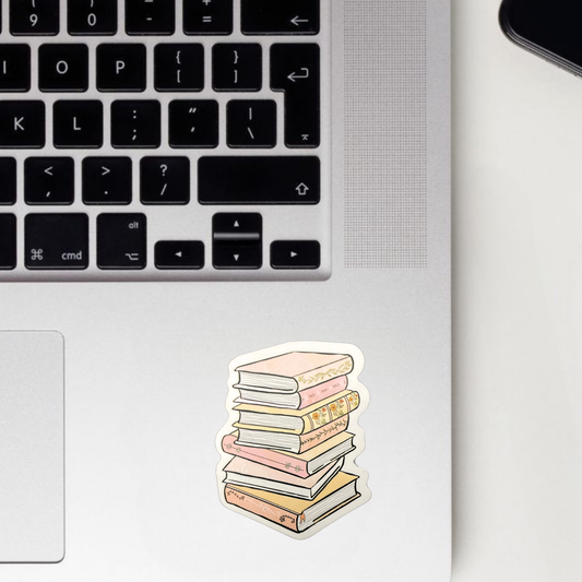 Bookworm Sticker