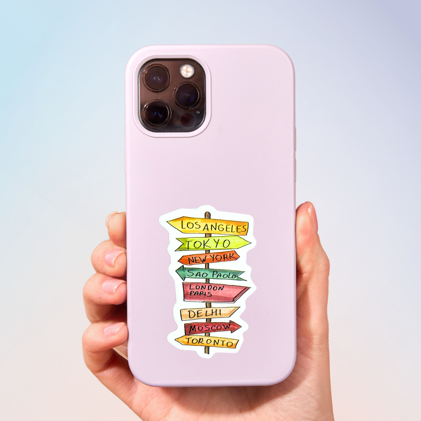 Globe Trotter Sticker