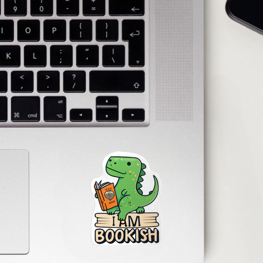 I Am Bookish Sticker
