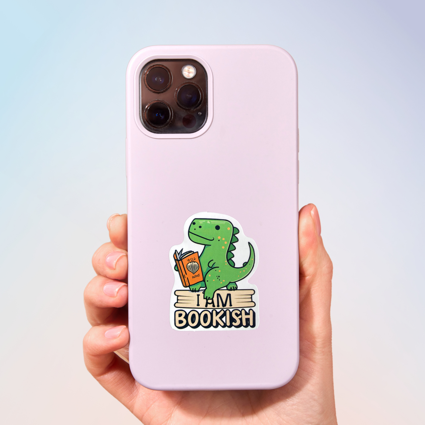 I Am Bookish Sticker