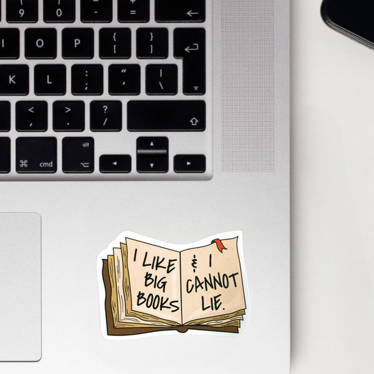 Big Books, Can't Lie Sticker