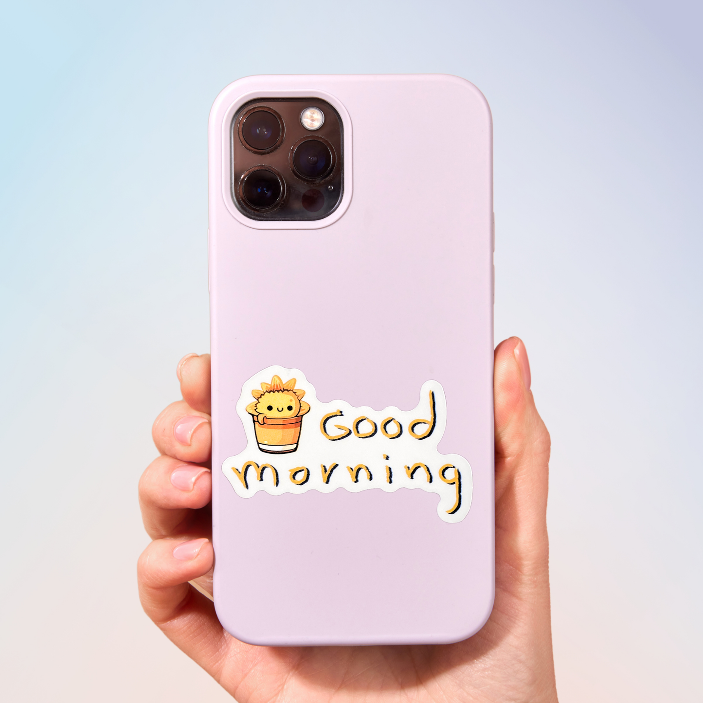 Good Morning Sticker