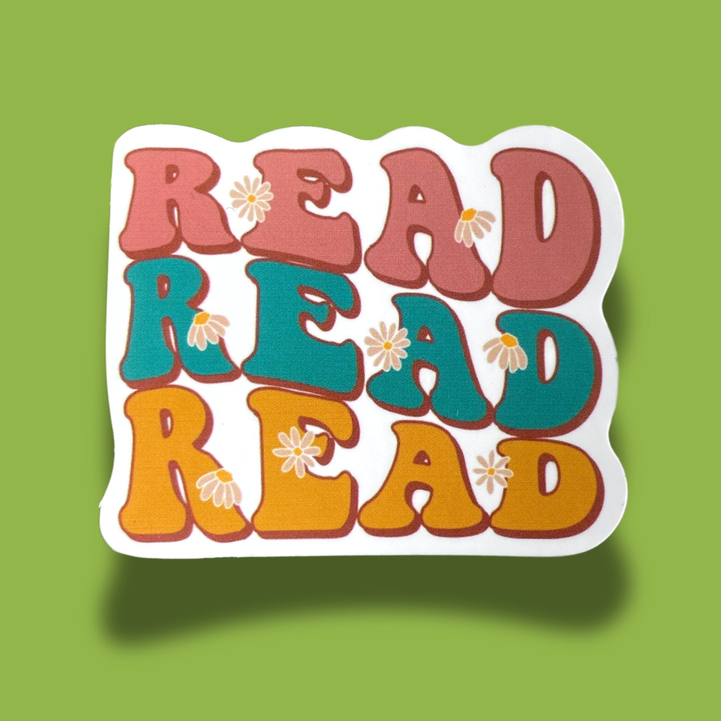 Read Read Read Sticker