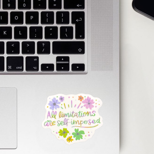 All Limitations Are Self Imposed Sticker