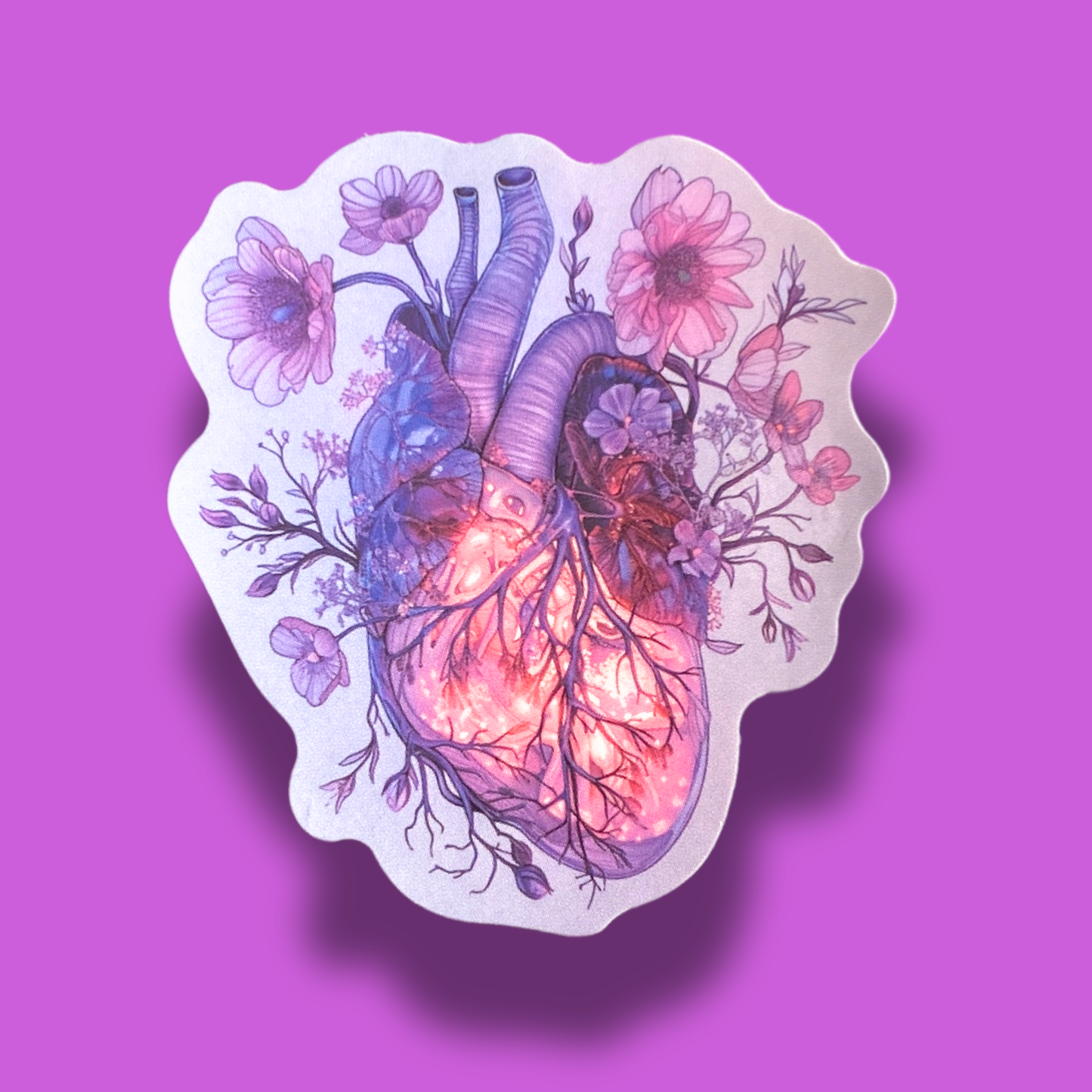 Petals Of Light Sticker