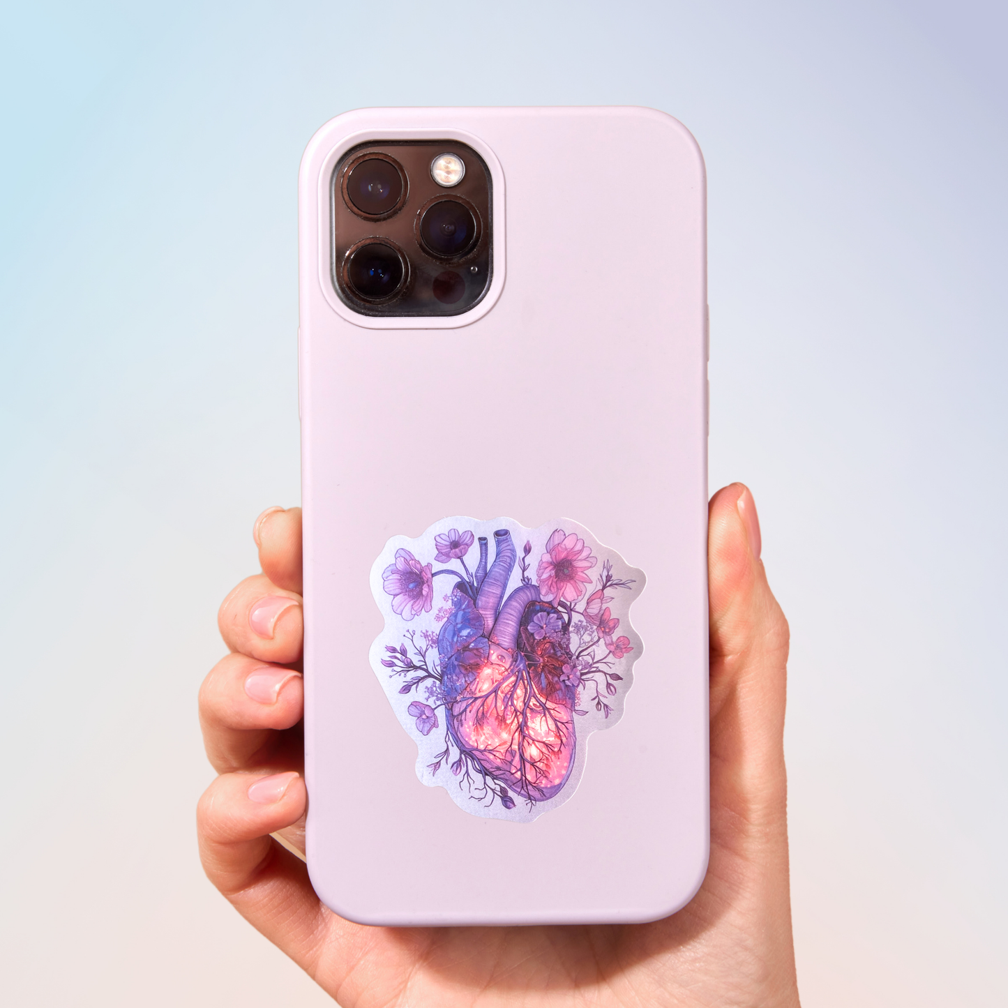 Petals Of Light Sticker