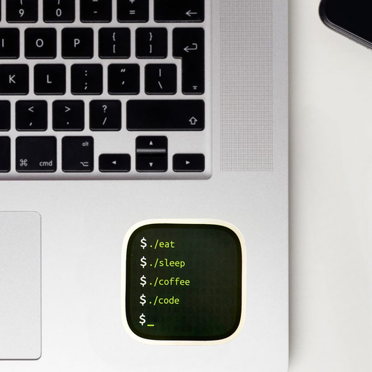 Eat.. Sleep.. Coffee.. Code.. Sticker