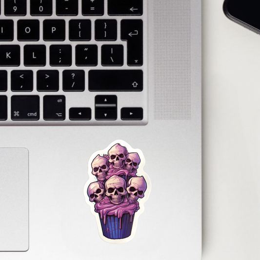 Blackout Bones Sticker