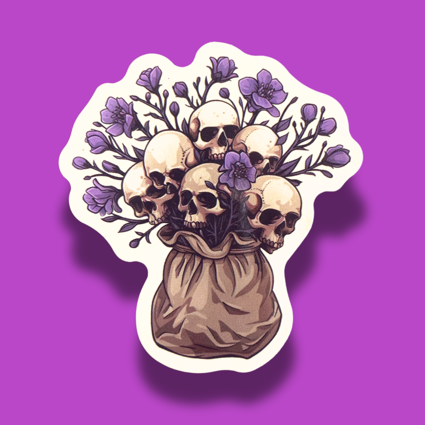 Death's Head Sticker
