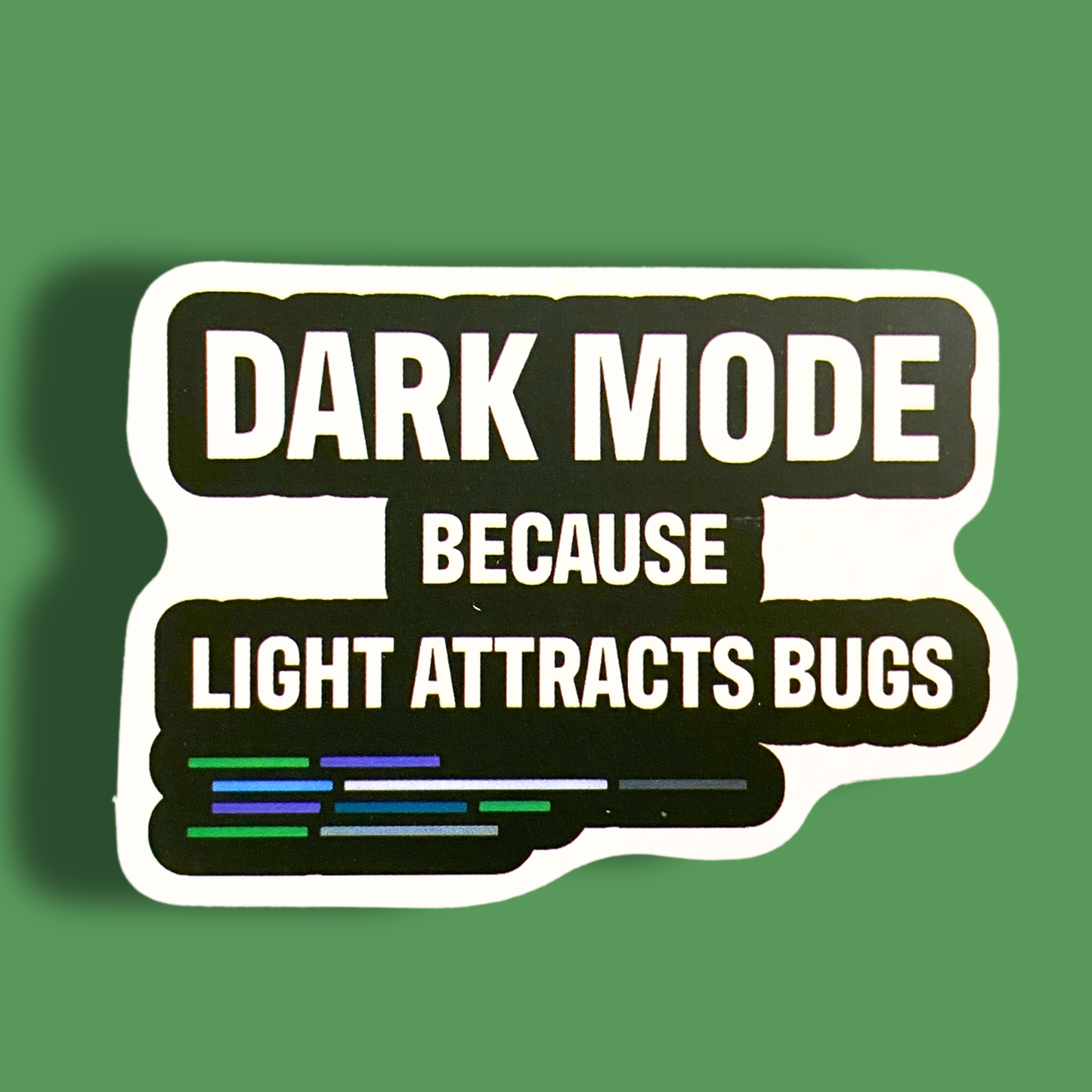 Dark Mode Sticker