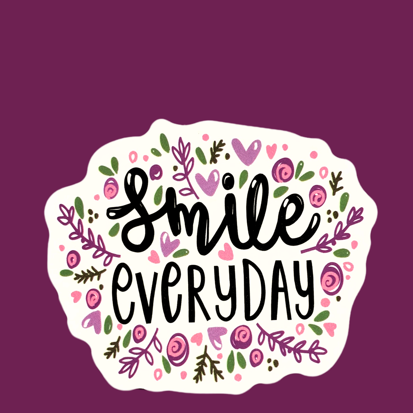 Smile Everyday Sticker