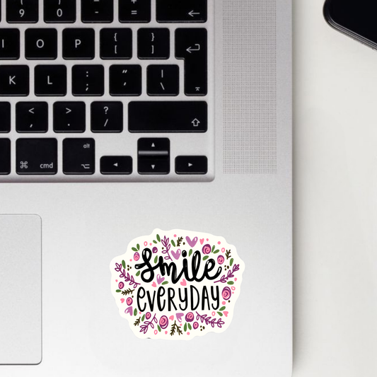 Smile Everyday Sticker