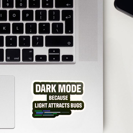 Dark Mode Sticker
