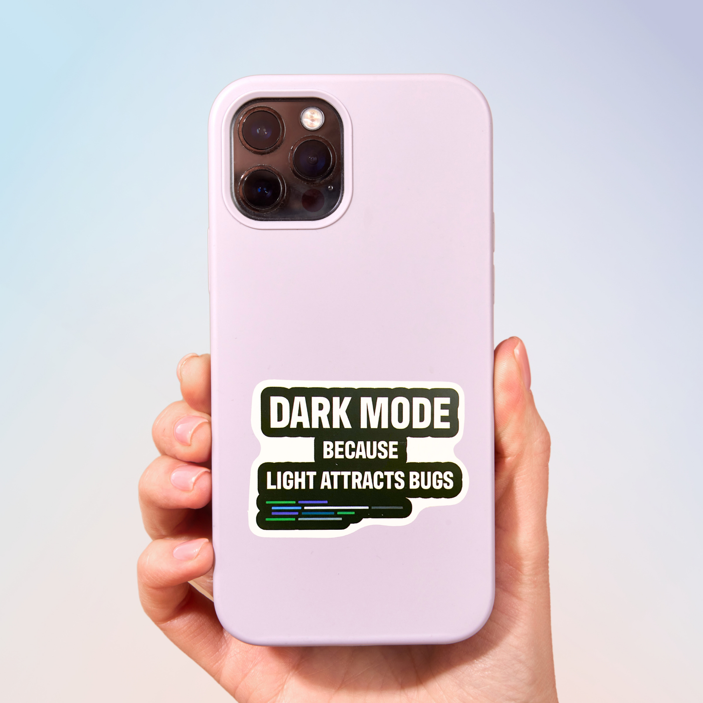 Dark Mode Sticker