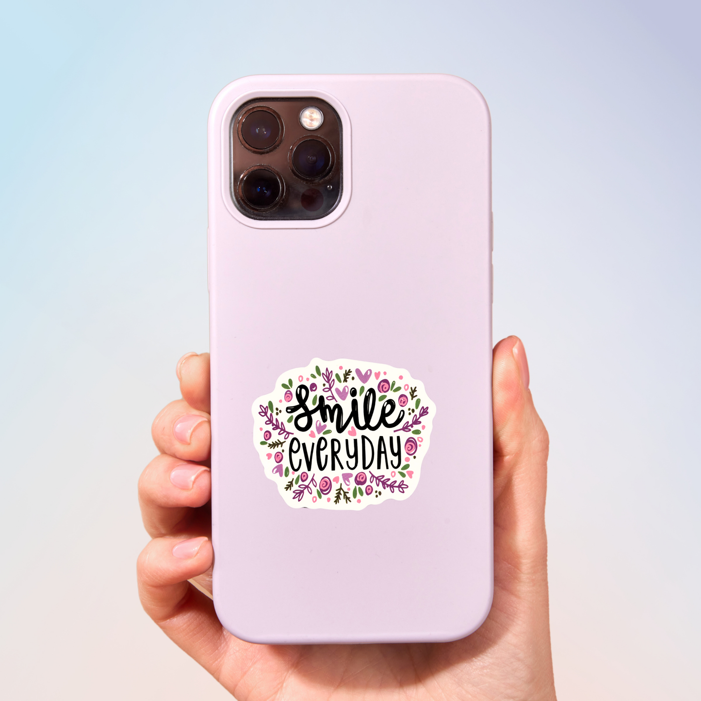 Smile Everyday Sticker