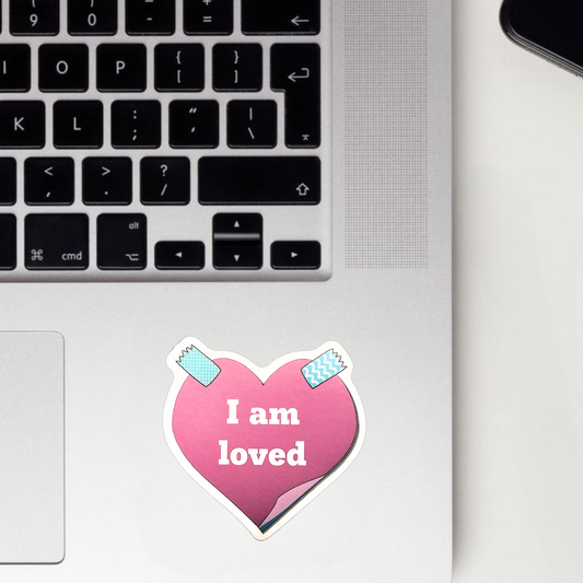 I Am Loved Sticker