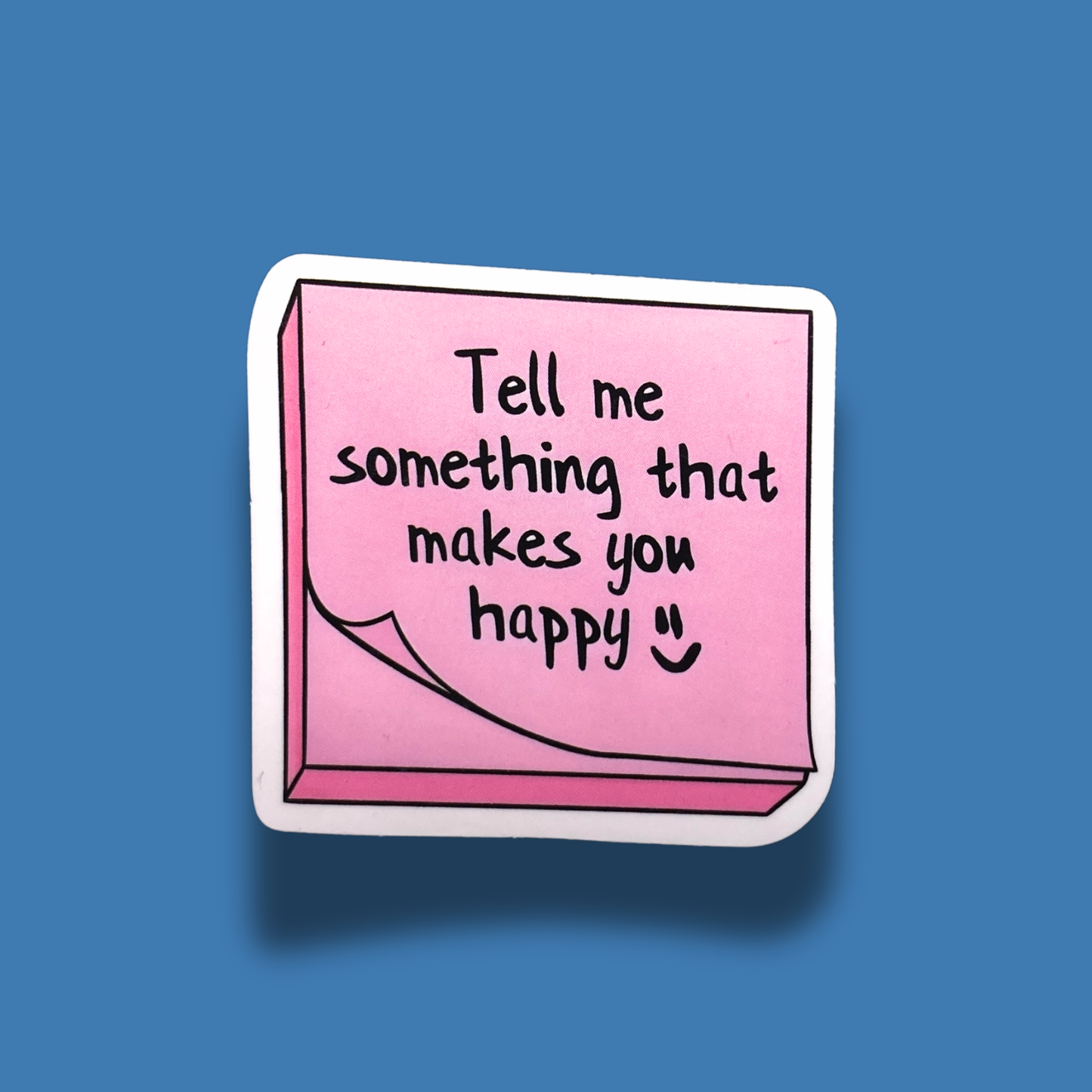 Source Of Happiness Sticker