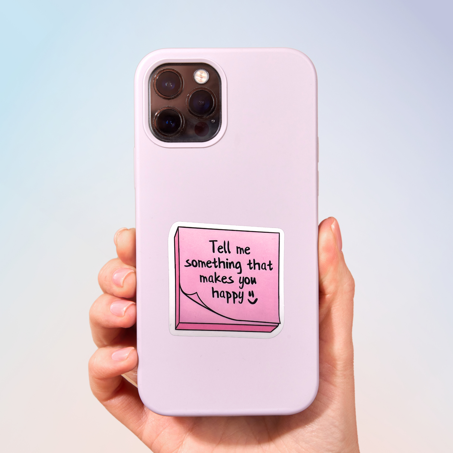 Source Of Happiness Sticker