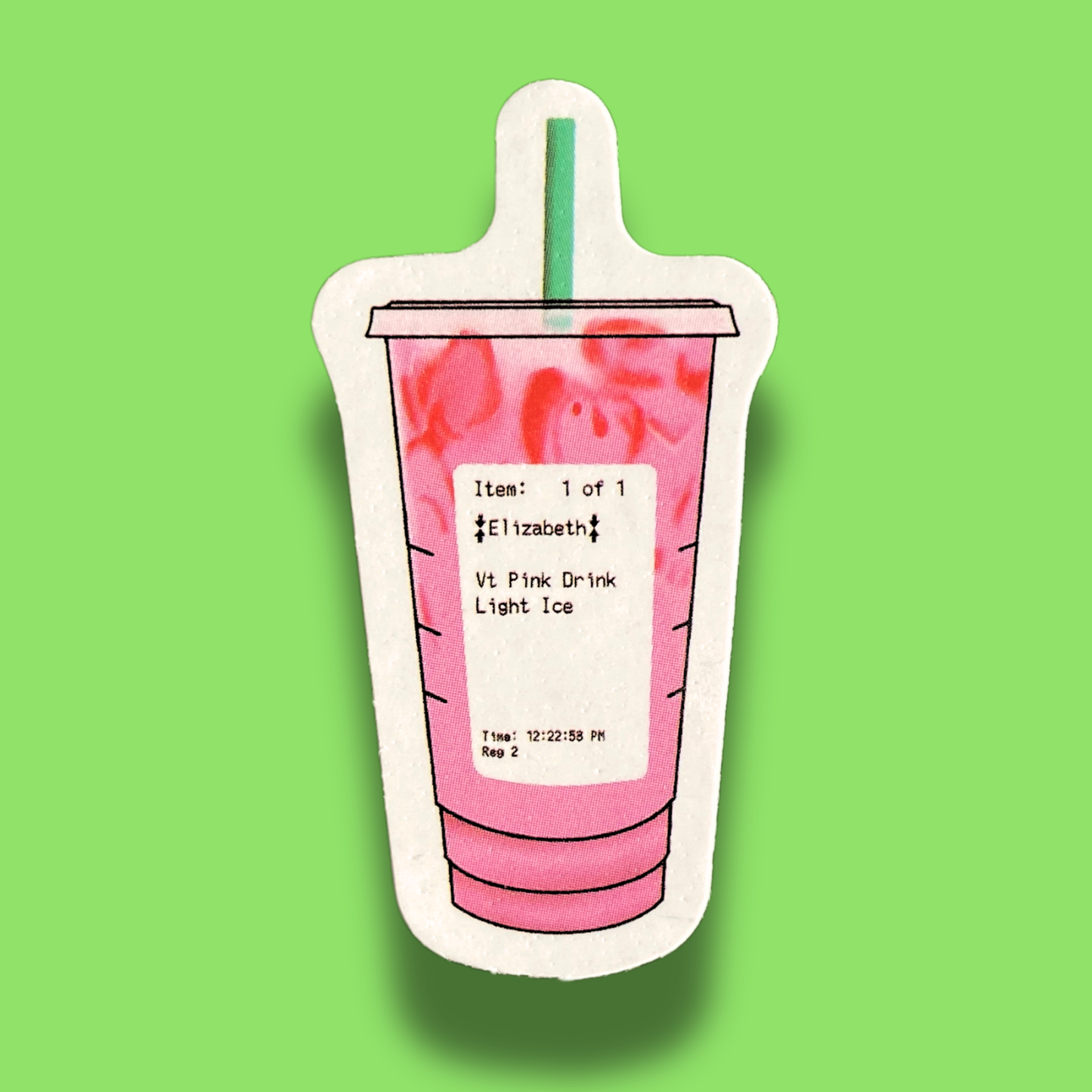Blush Rush Sticker