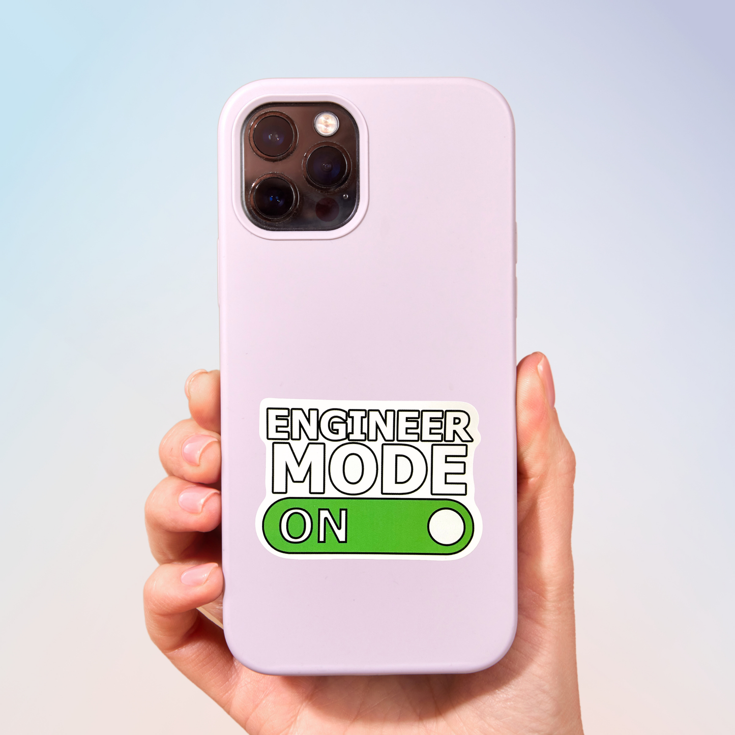 Engineer Mode On Sticker