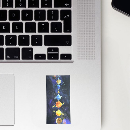 Space Scene Sticker