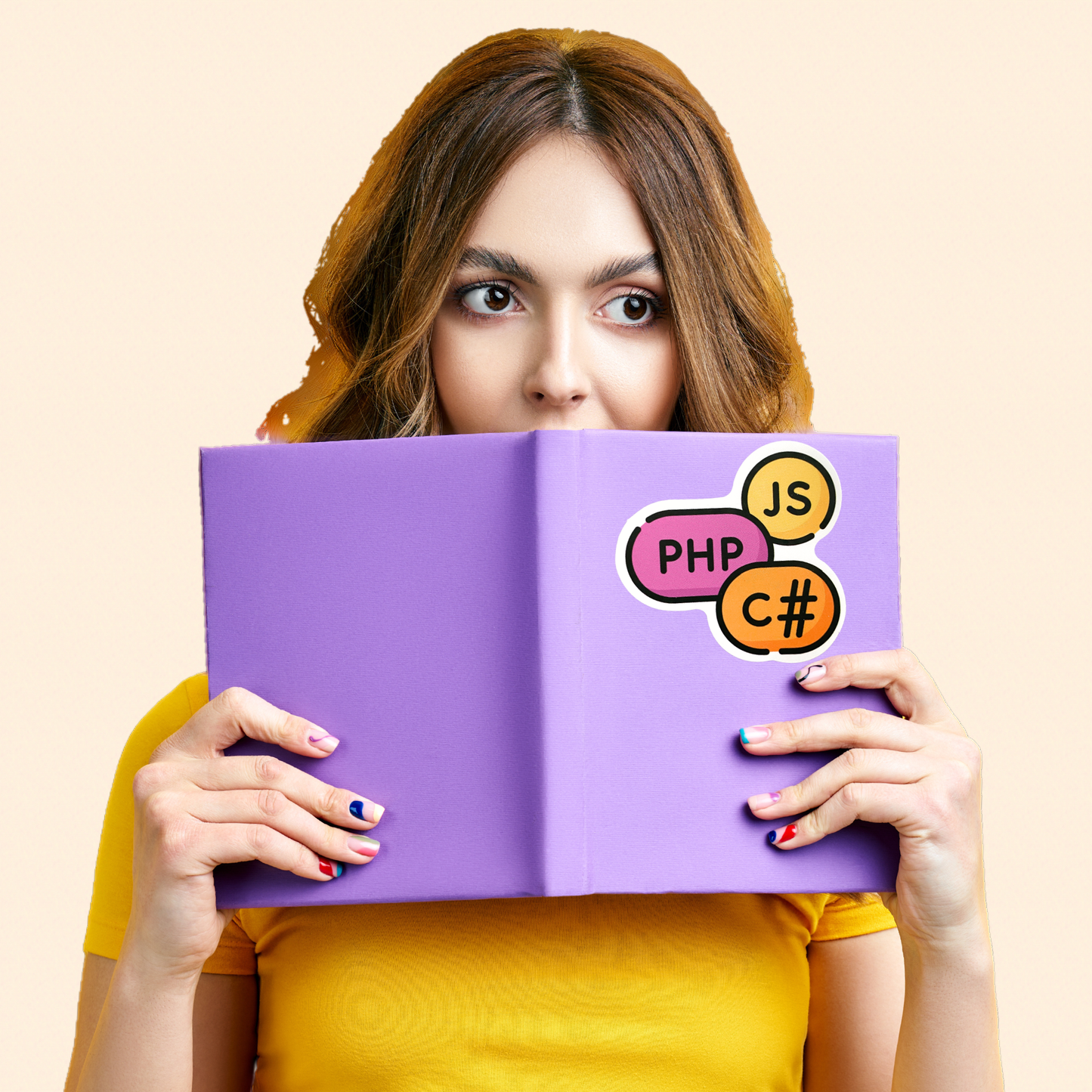 JS PHP C# Sticker