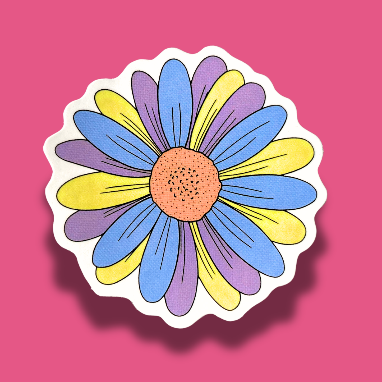 Happy Flower Sticker