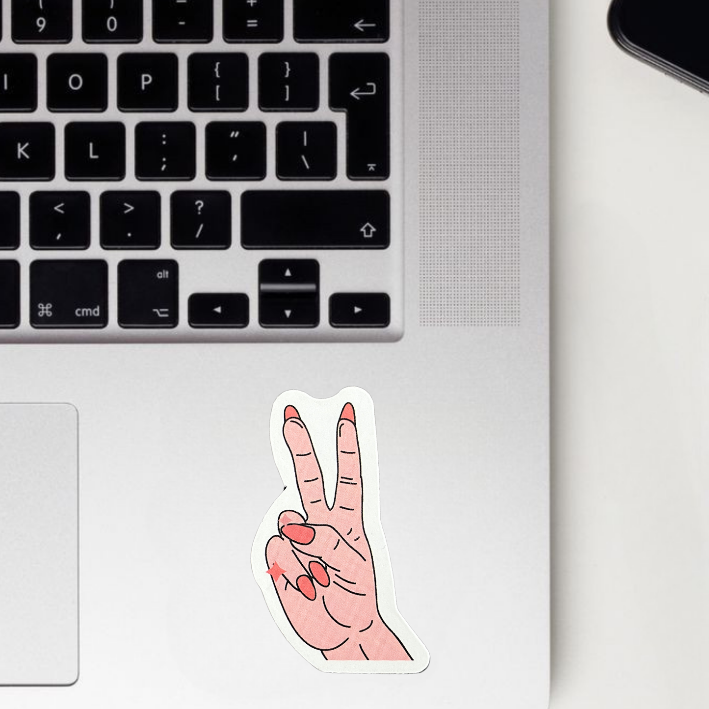 Peace Out Sticker
