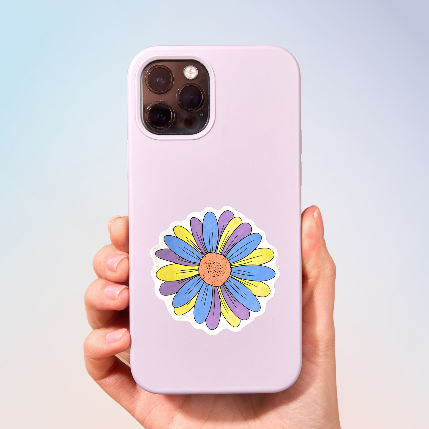 Happy Flower Sticker