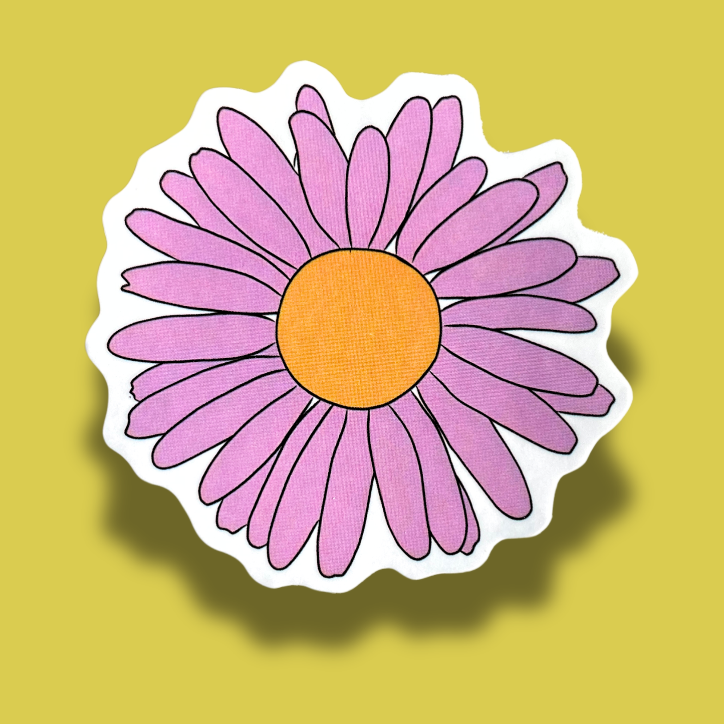 Pink Petal Sticker